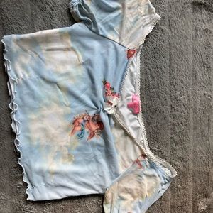 Cherub angel art shirt